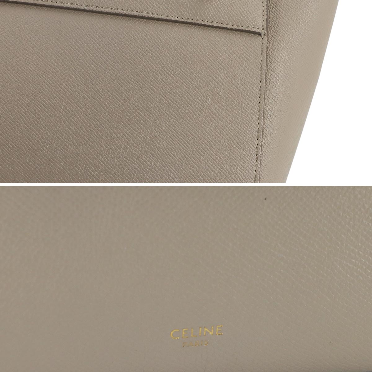 Belt Bag Nano Hand Shoulder Bag Leather Beige 189003