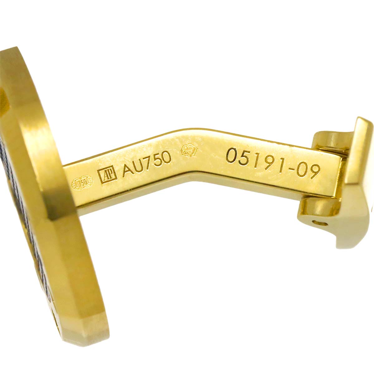 Royal Oak Cuff Links 18K YG 750