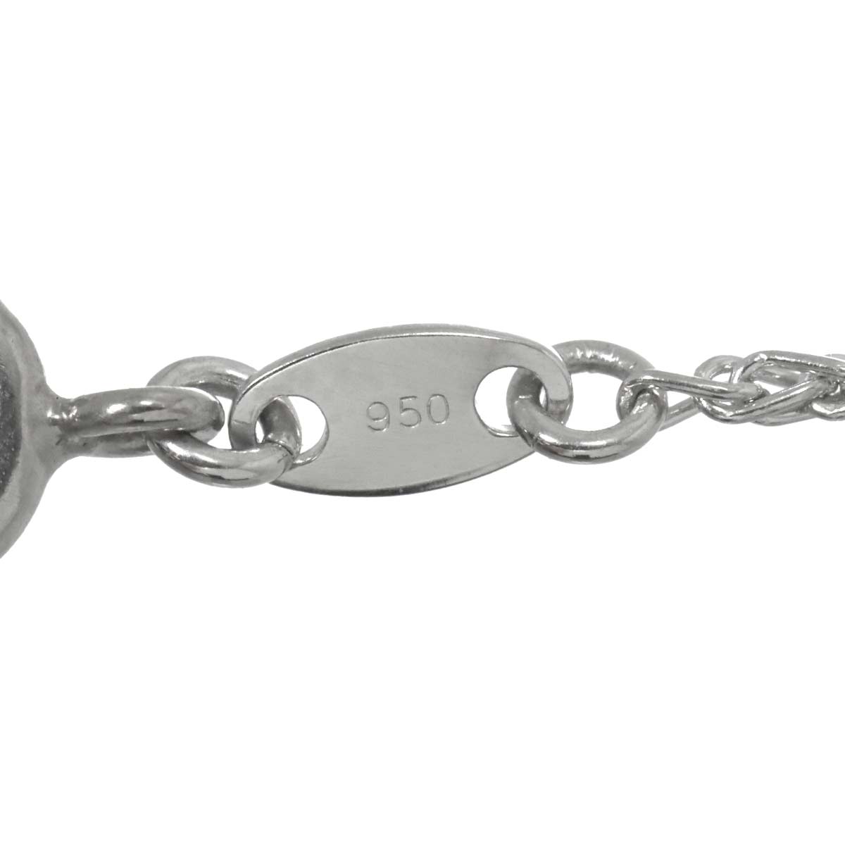 Diamond 0.68ct Ruby 0.50ct Necklace Pt