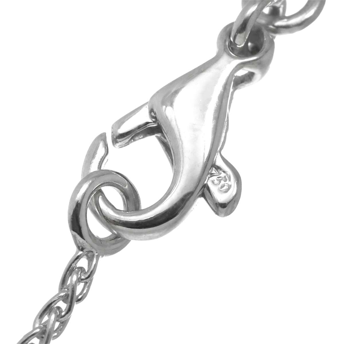 Sapphire 0.66ct Diamond 0.54ct Necklace 18K WG 750 90305493