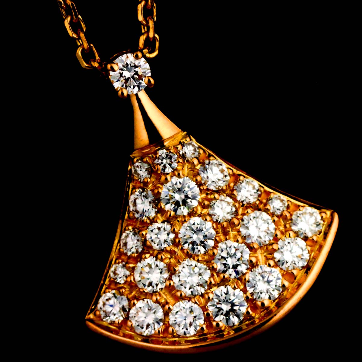 DIVAS DREAM Diamond Necklace 18K PG 750