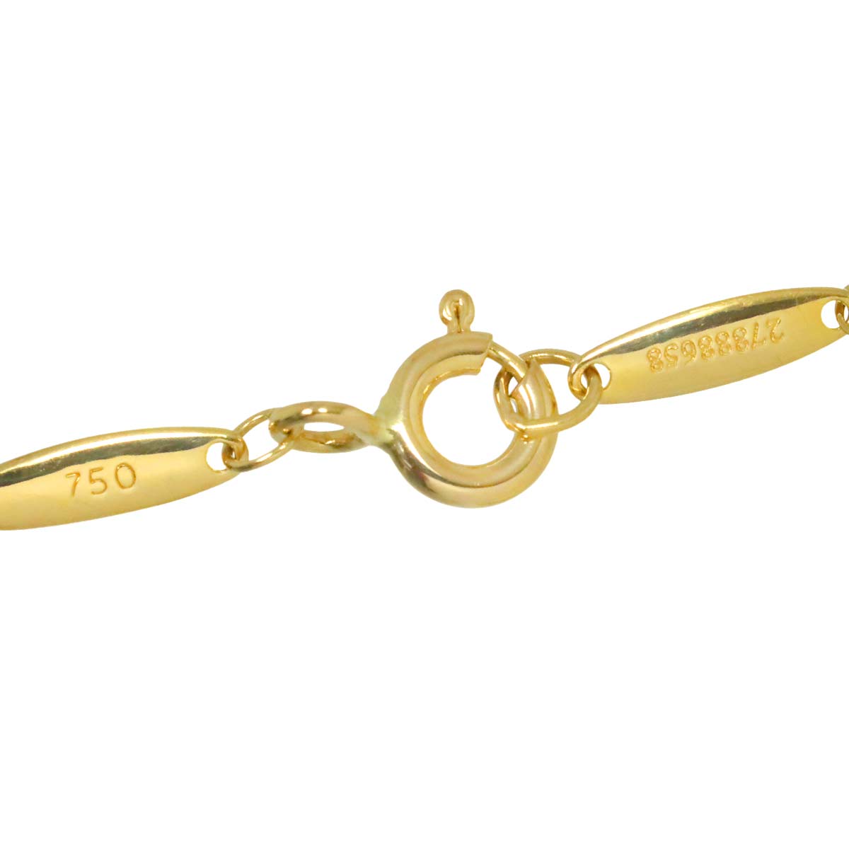 By The Yard Diamond 1P Necklace 18K Yellow Gold 750