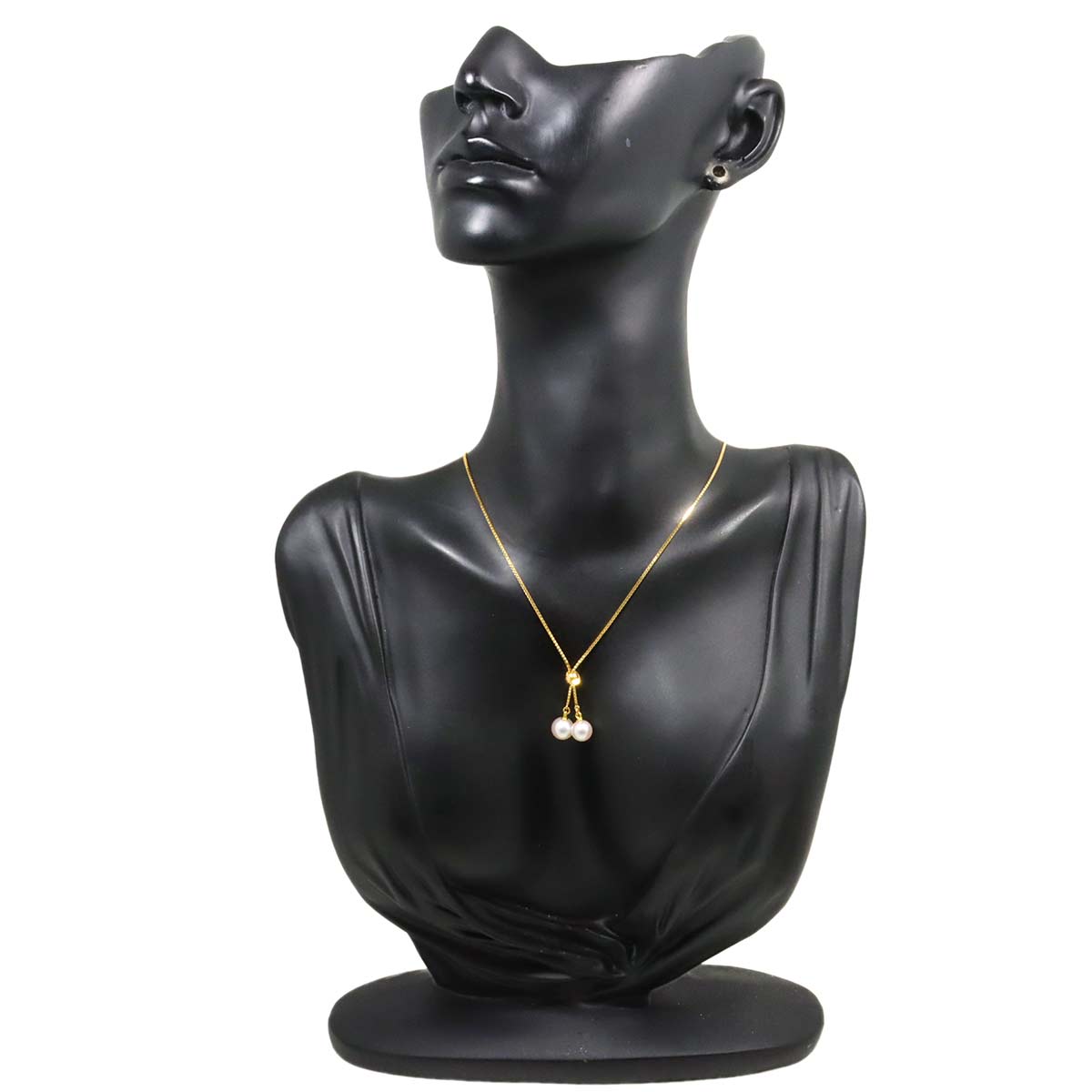 Akoya Pearl 6.9-6.4mm Necklace 18K YG 750