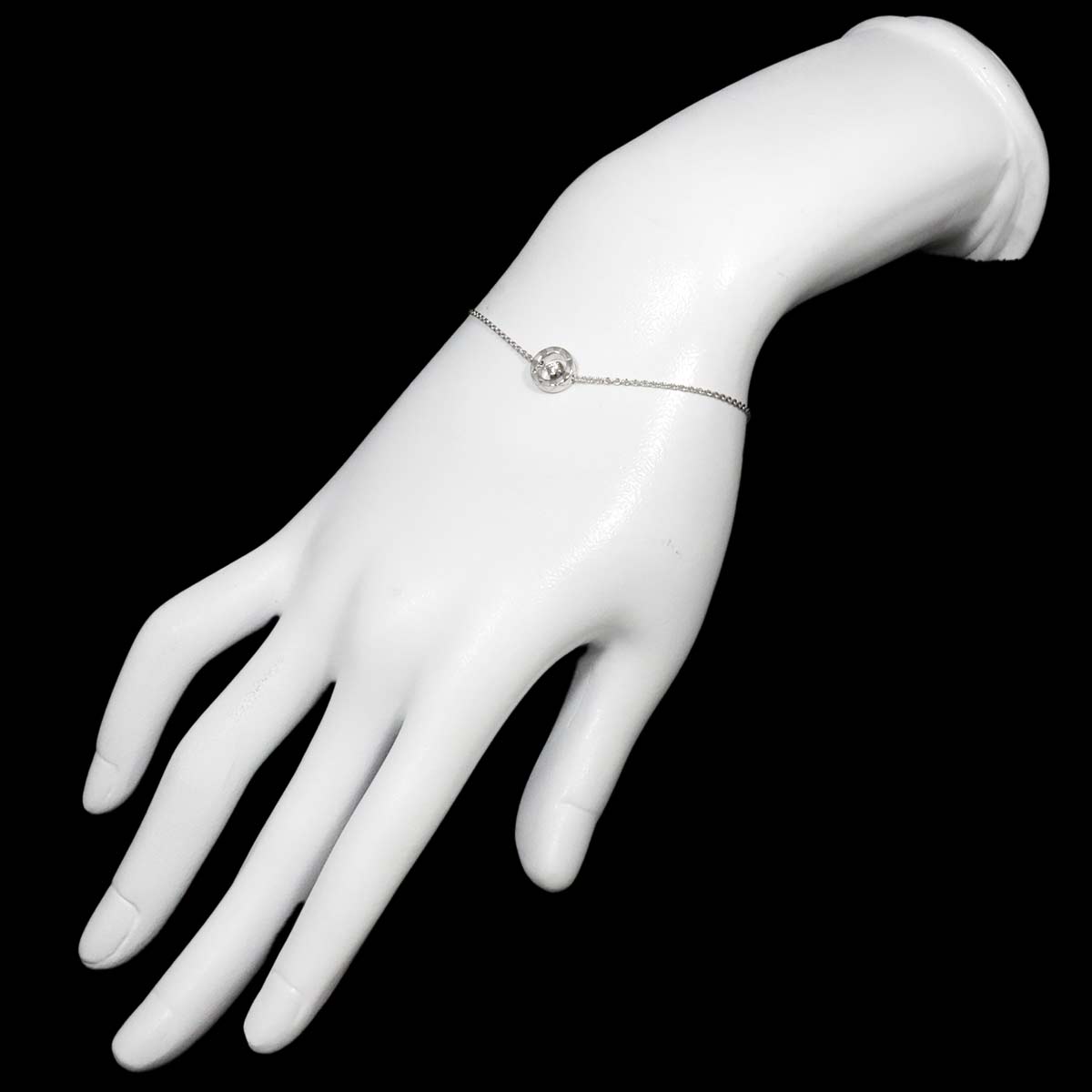 Coco Crush Diamond Bracelet 18K White Gold 750