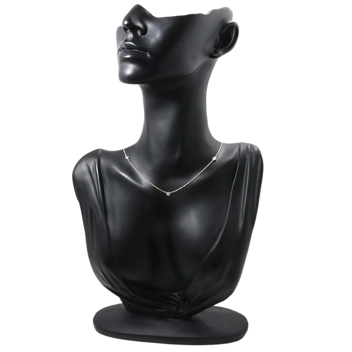 By The Yard Diamond 3P Necklace Platinum