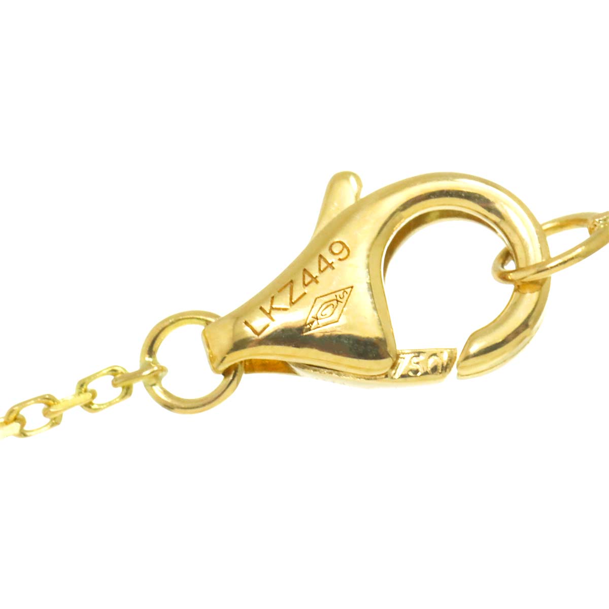 Amulette Mother of Pearl Diamond Bracelet XS 18K YG 750