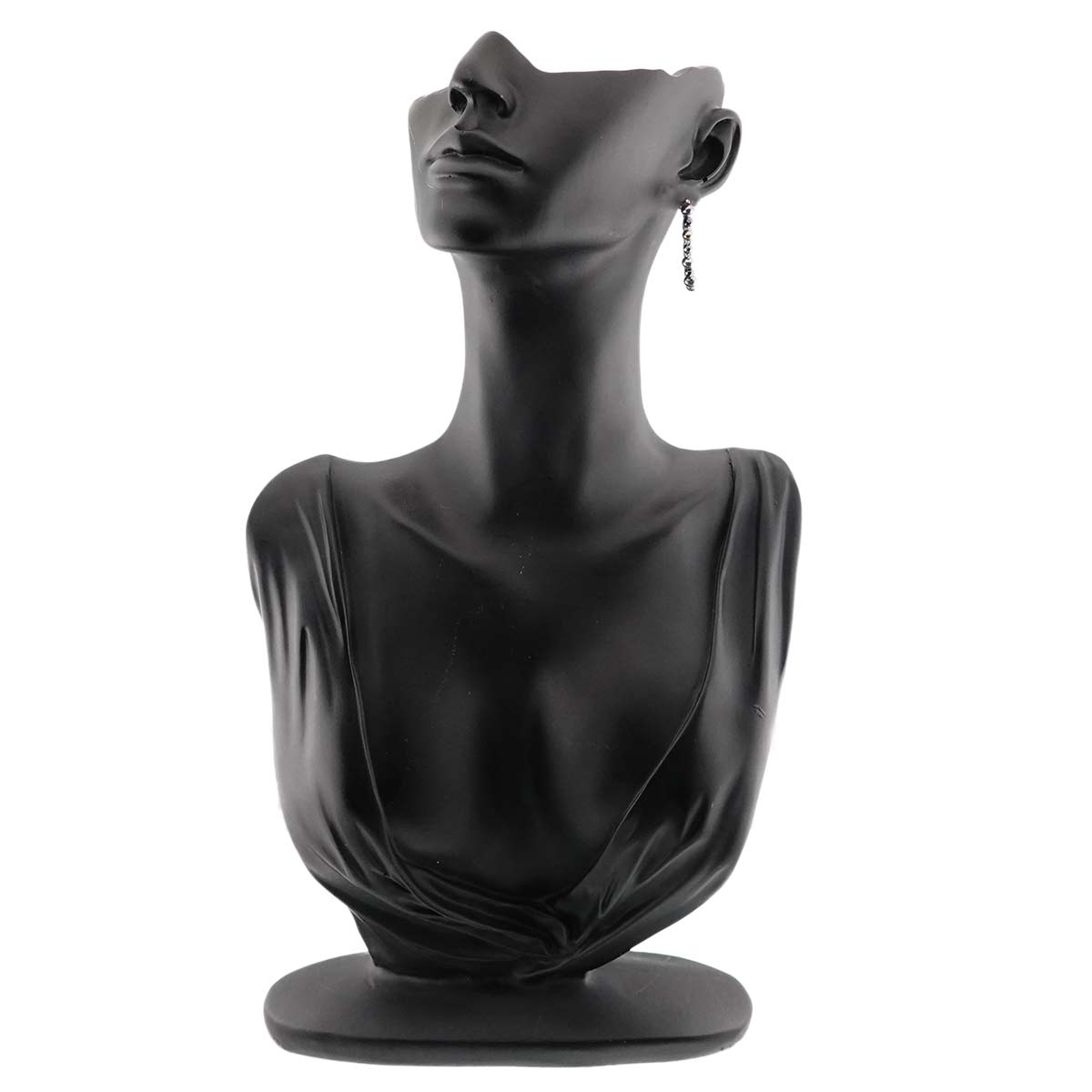 Pearl Haematite Earrings Pierced 14K WG 585