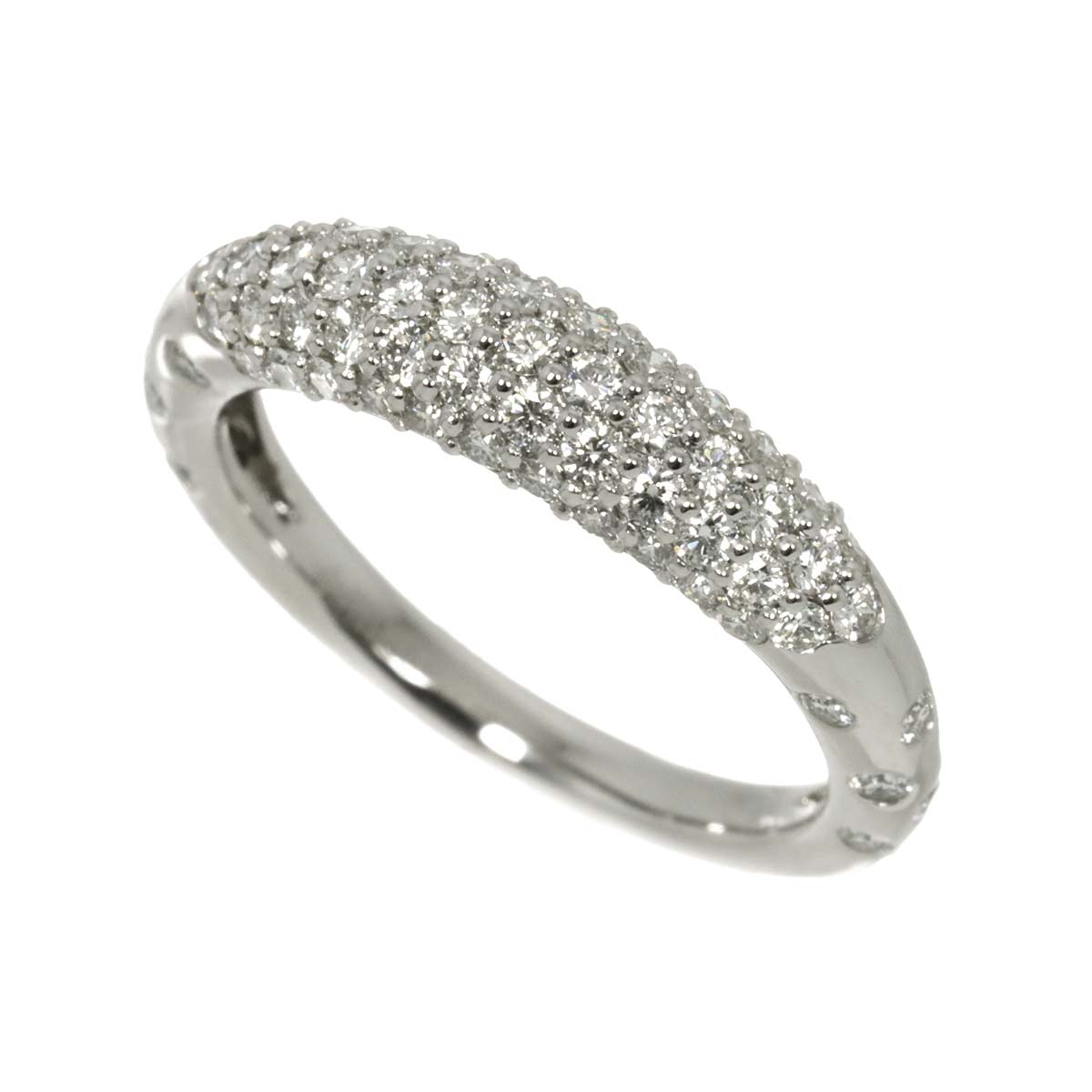 Diamond 0.70ct Ring Pt Platinum size4.75-5(US)