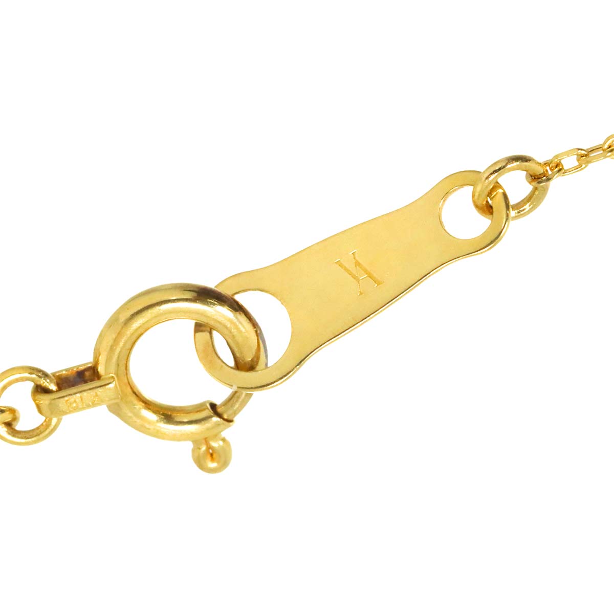 Diamond 0.13ct Necklace 18K Yellow Gold 750