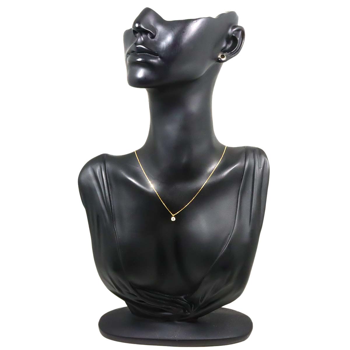 Diamond 0.20ct Necklace 18K YG Yellow Gold 750