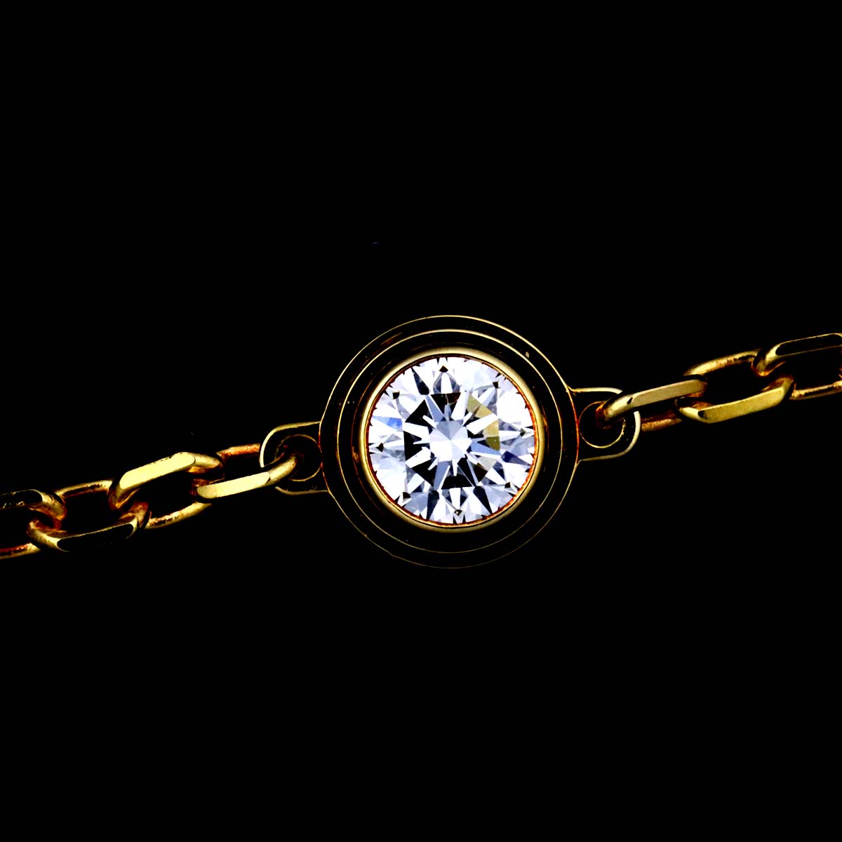 d Amour Diamond Bracelet SM 18K Yellow Gold 750