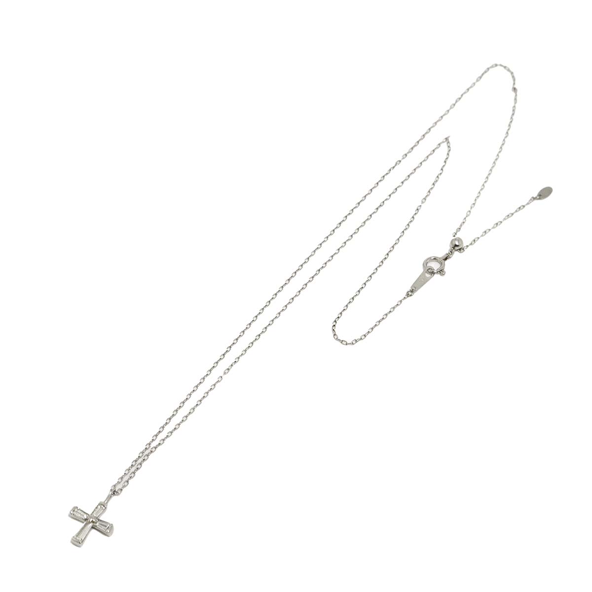 Diamond 0.34ct Necklace Pt Platinum