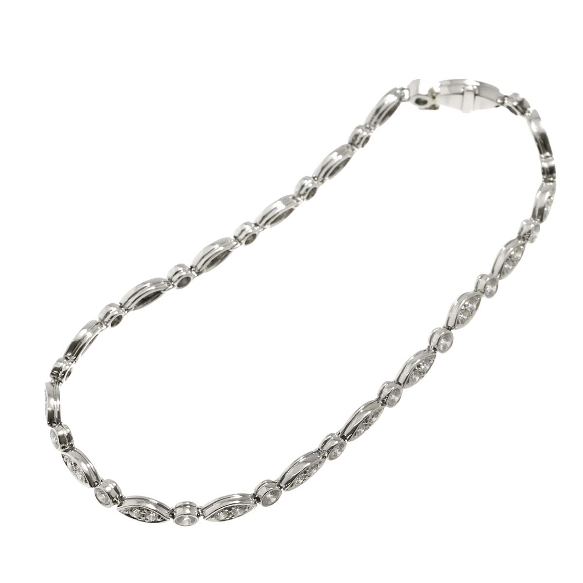 Jazz Diamond Bracelet Platinum