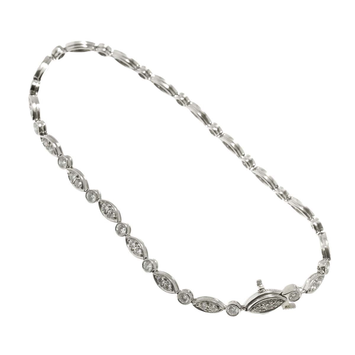 Jazz Diamond Bracelet Platinum