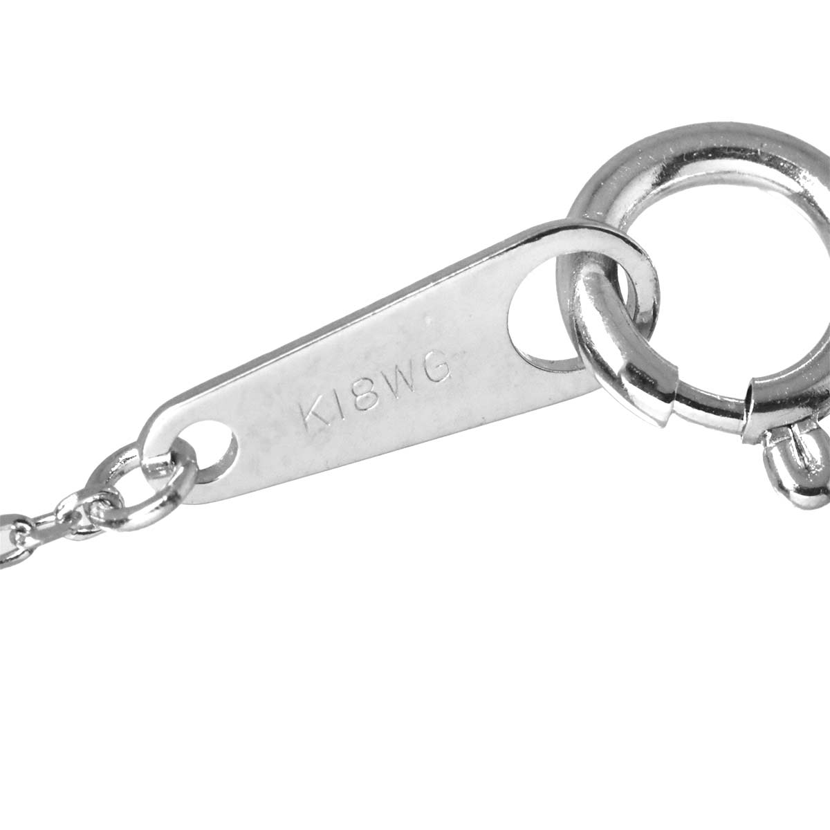 Diamond 0.15ct/0.13ct Necklace 18K WG 750