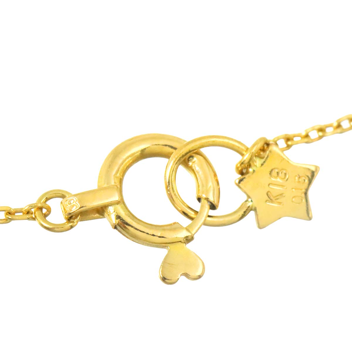 Diamond 0.15ct Bracelet 18K YG 750