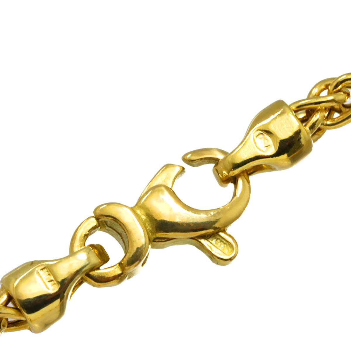 South Sea pearl 12.5mm Diamond Necklace 18K K18 YG Yellow Gold 750