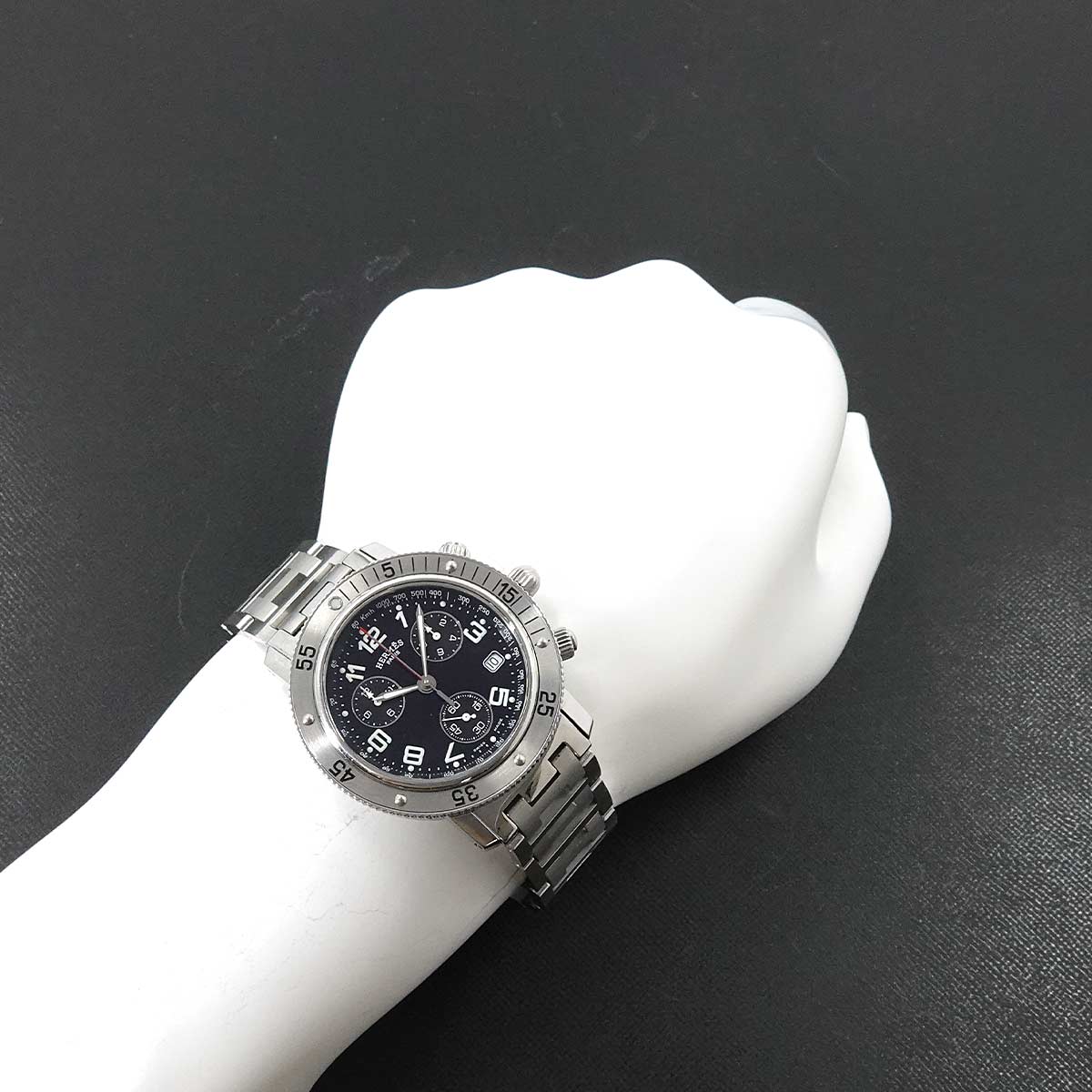 Clipper diver Chronograph CL2.910 Date Black Dial Mens Watch