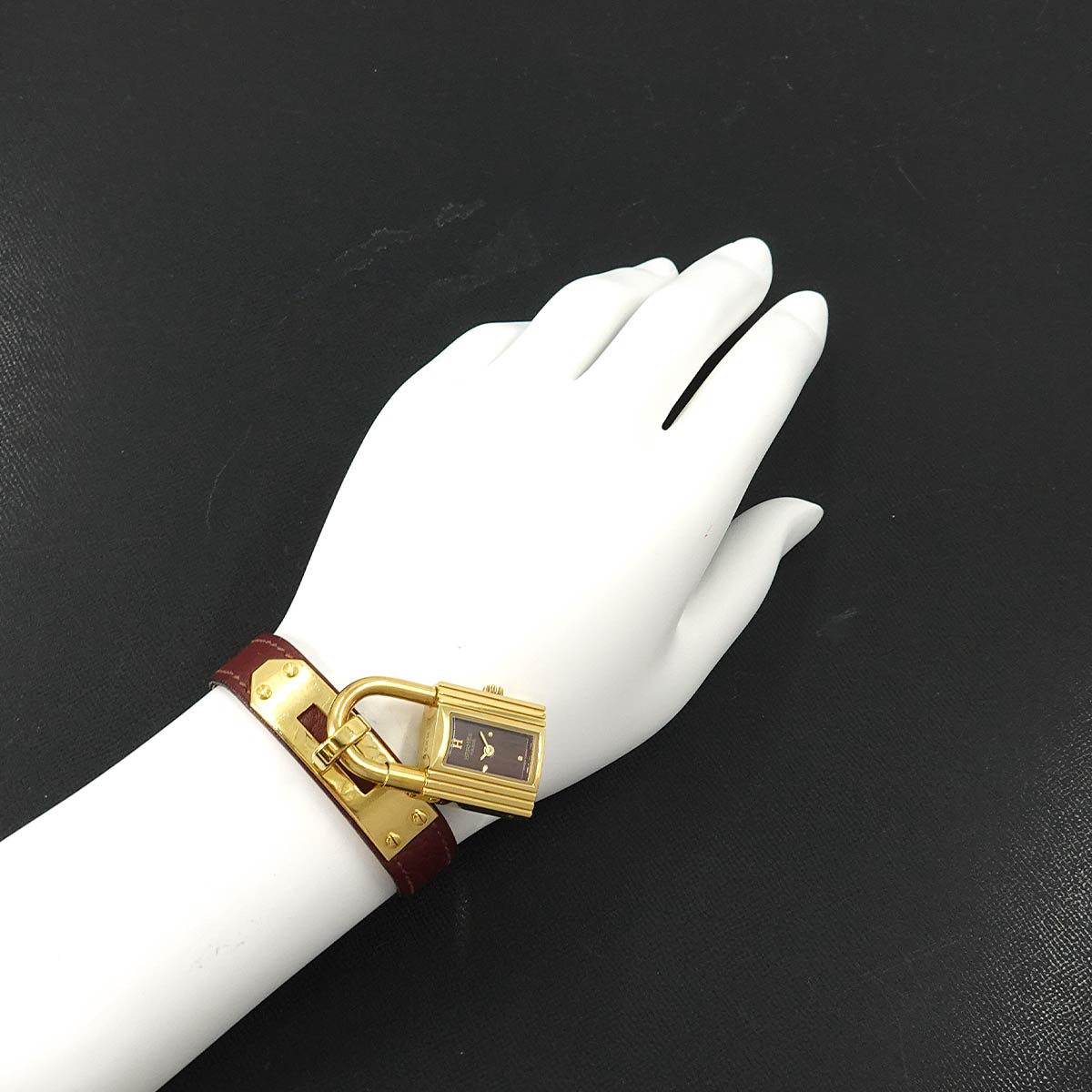 Kelly Watches Quartz bordeaux Dial Vintage Cadena Ladies