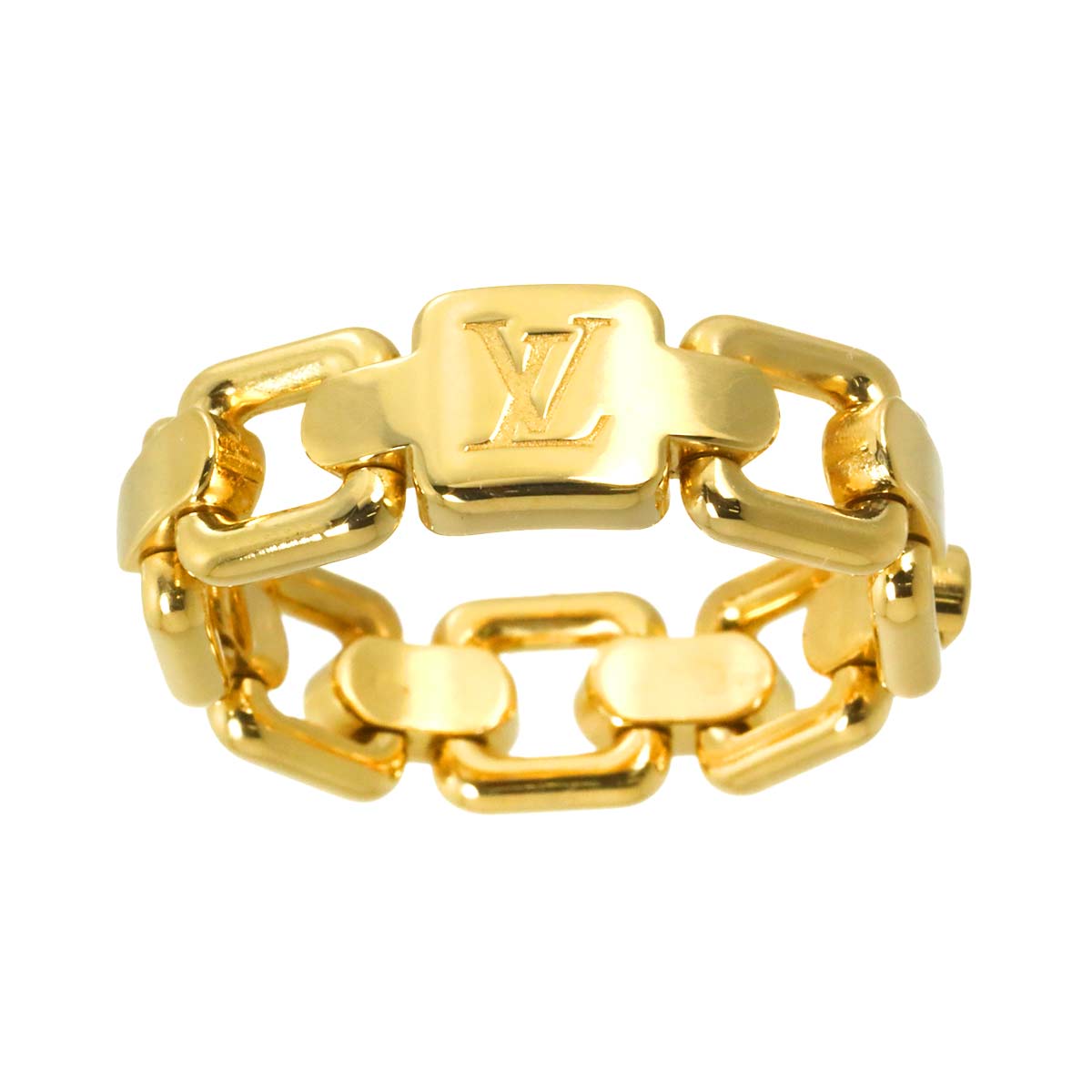 Berg Chain Ring 18K YG 750 Size53 6.25-6.5(US) 90305683