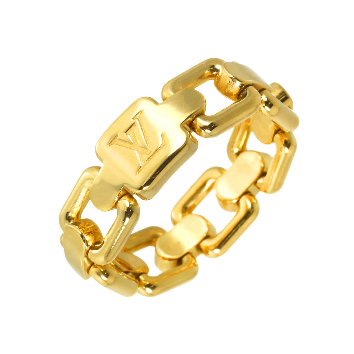 Berg Chain Ring 18K YG 750 Size53 6.25-6.5(US) 90305683