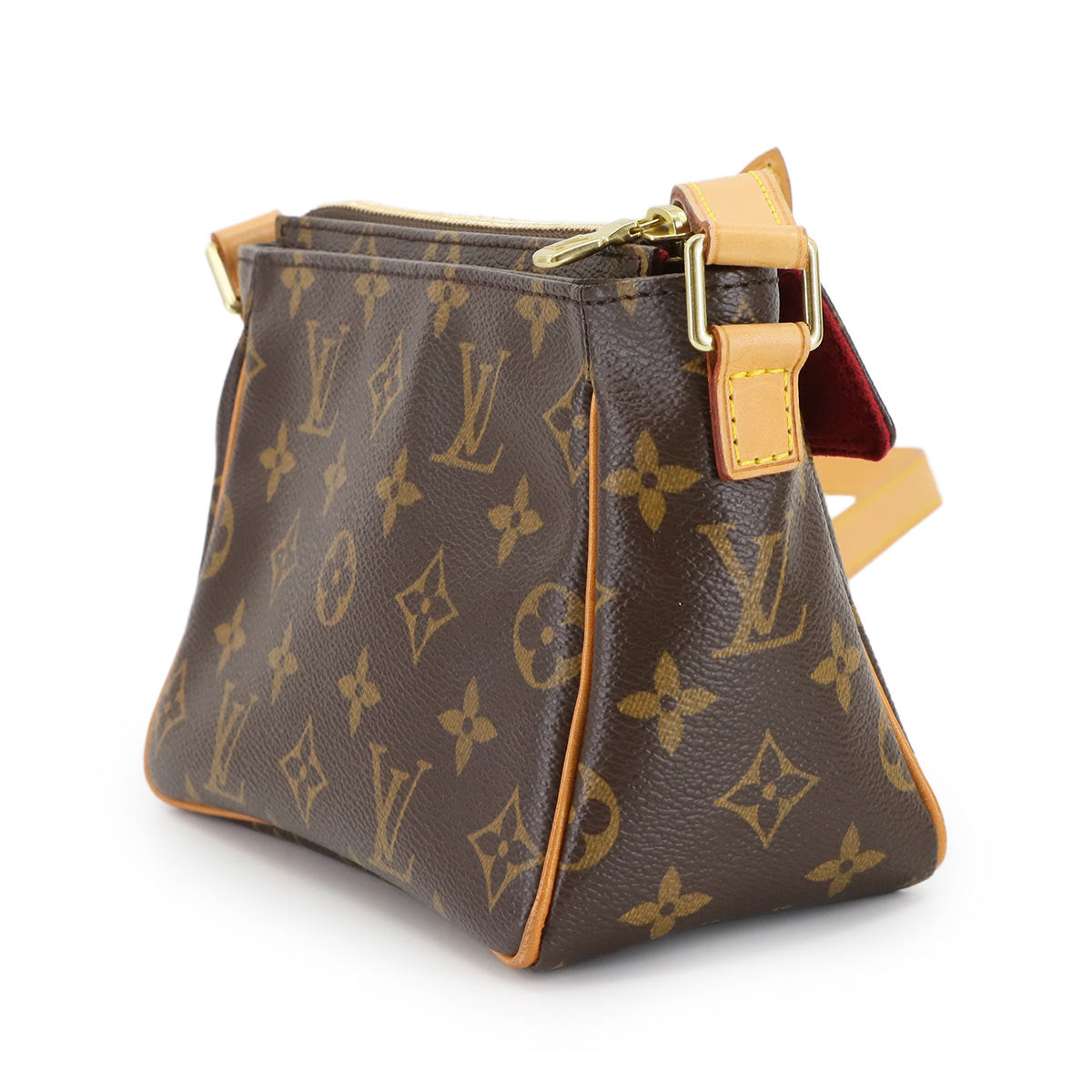 Monogram Viva Cite PM Shoulder Bag Brown M51165 Purse