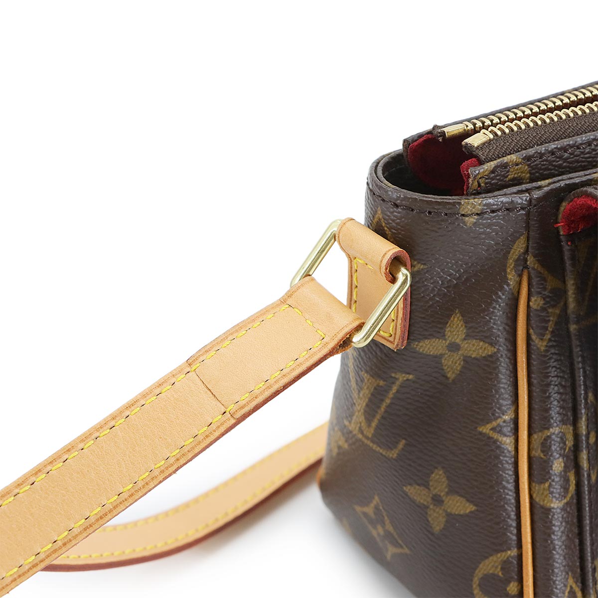 Monogram Viva Cite PM Shoulder Bag Brown M51165 Purse