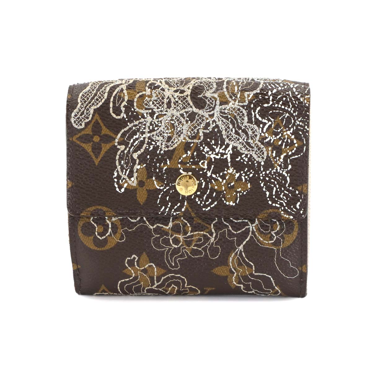 Monogram Dunsel Porte Monnaie Billets Cartes Credit