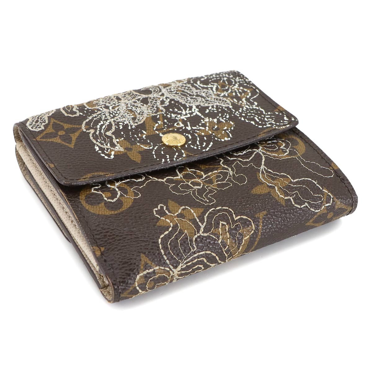 Monogram Dunsel Porte Monnaie Billets Cartes Credit