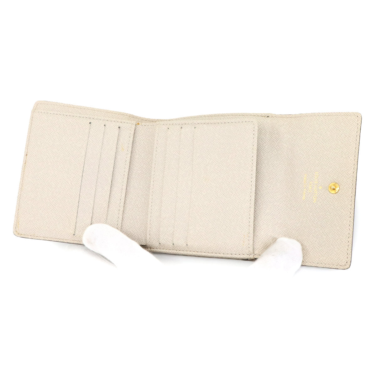 Monogram Dunsel Porte Monnaie Billets Cartes Credit