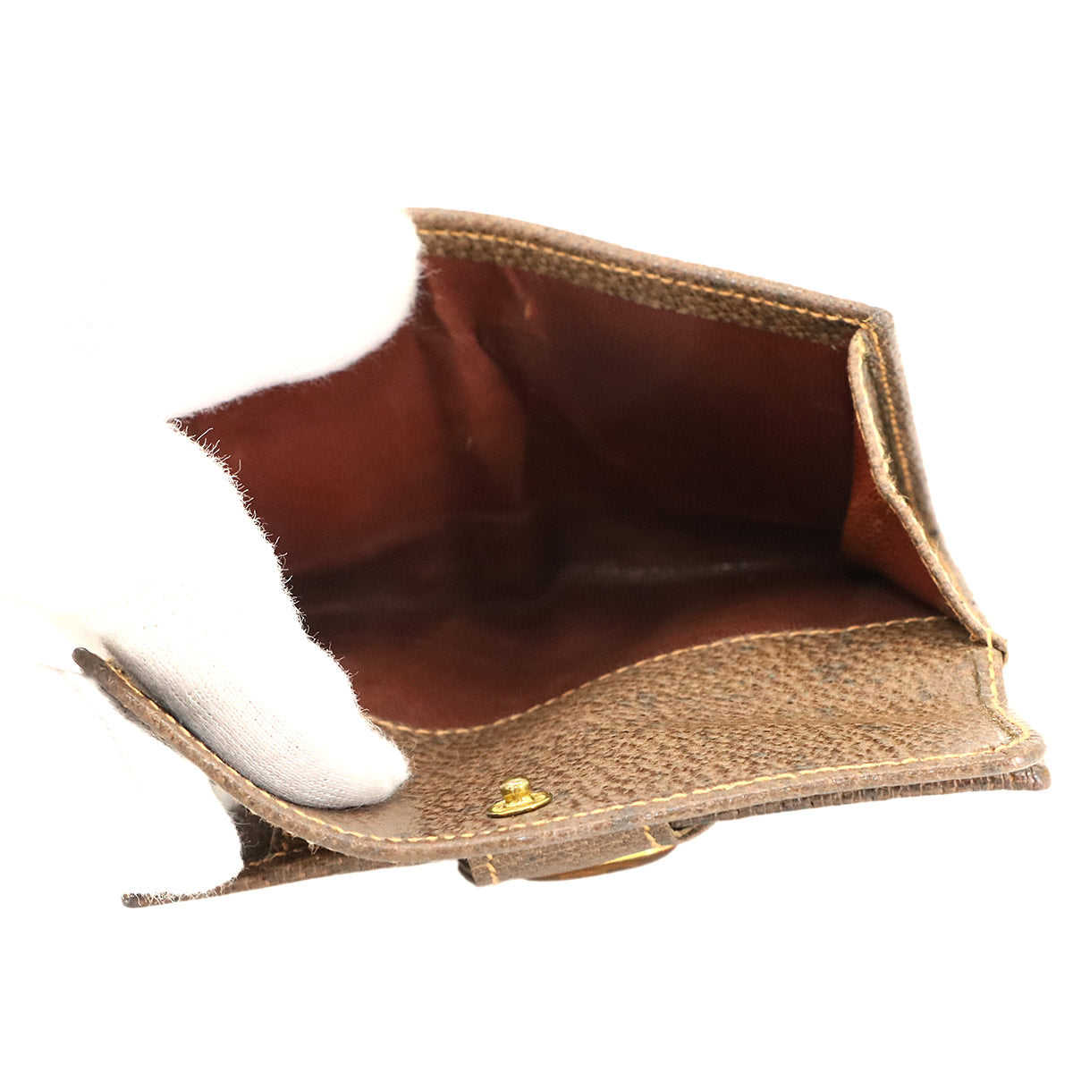 Web Stripe Compact Bi-Fold Wallet GG Supreme Canvas Vintage