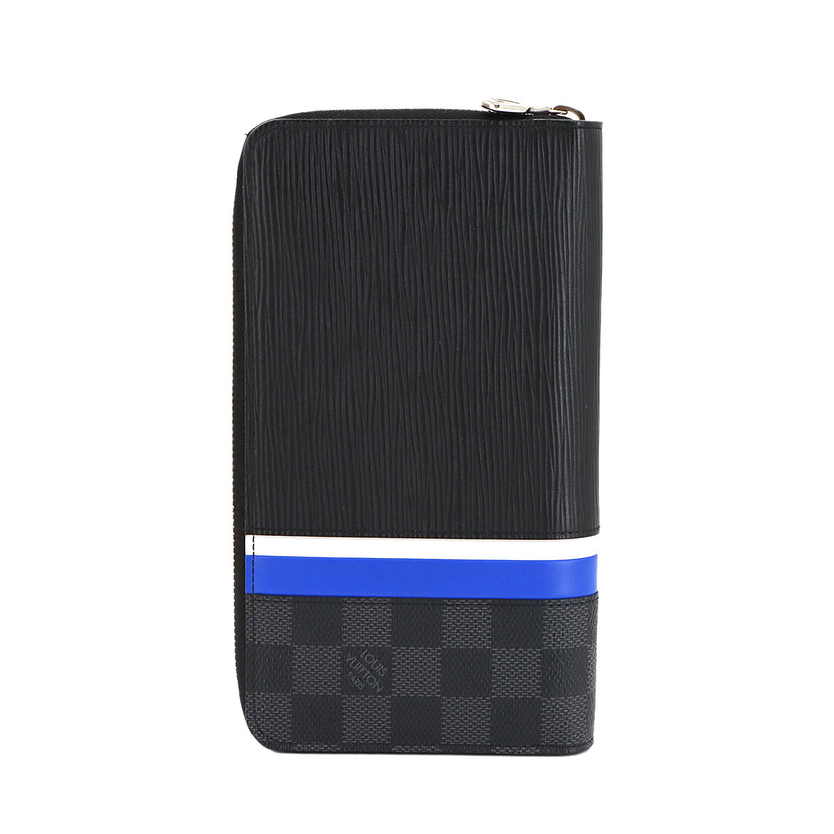 Epi Damier Graphite Zippy Organizer NM Long Wallet M69541