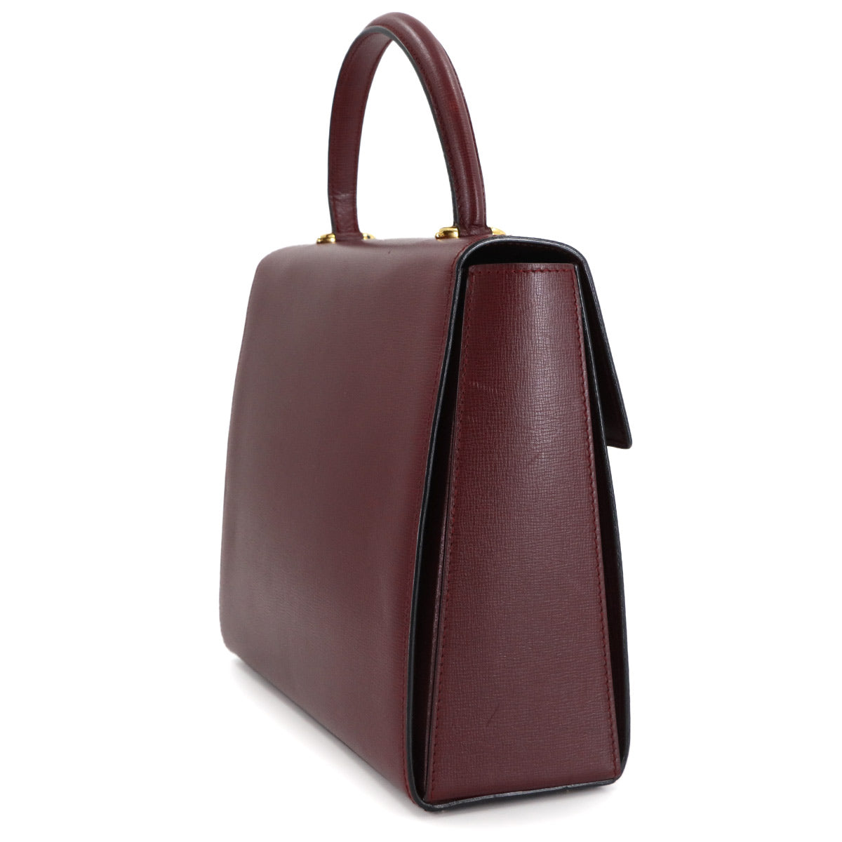 Must Hand Bag Leather Bordeaux Purse