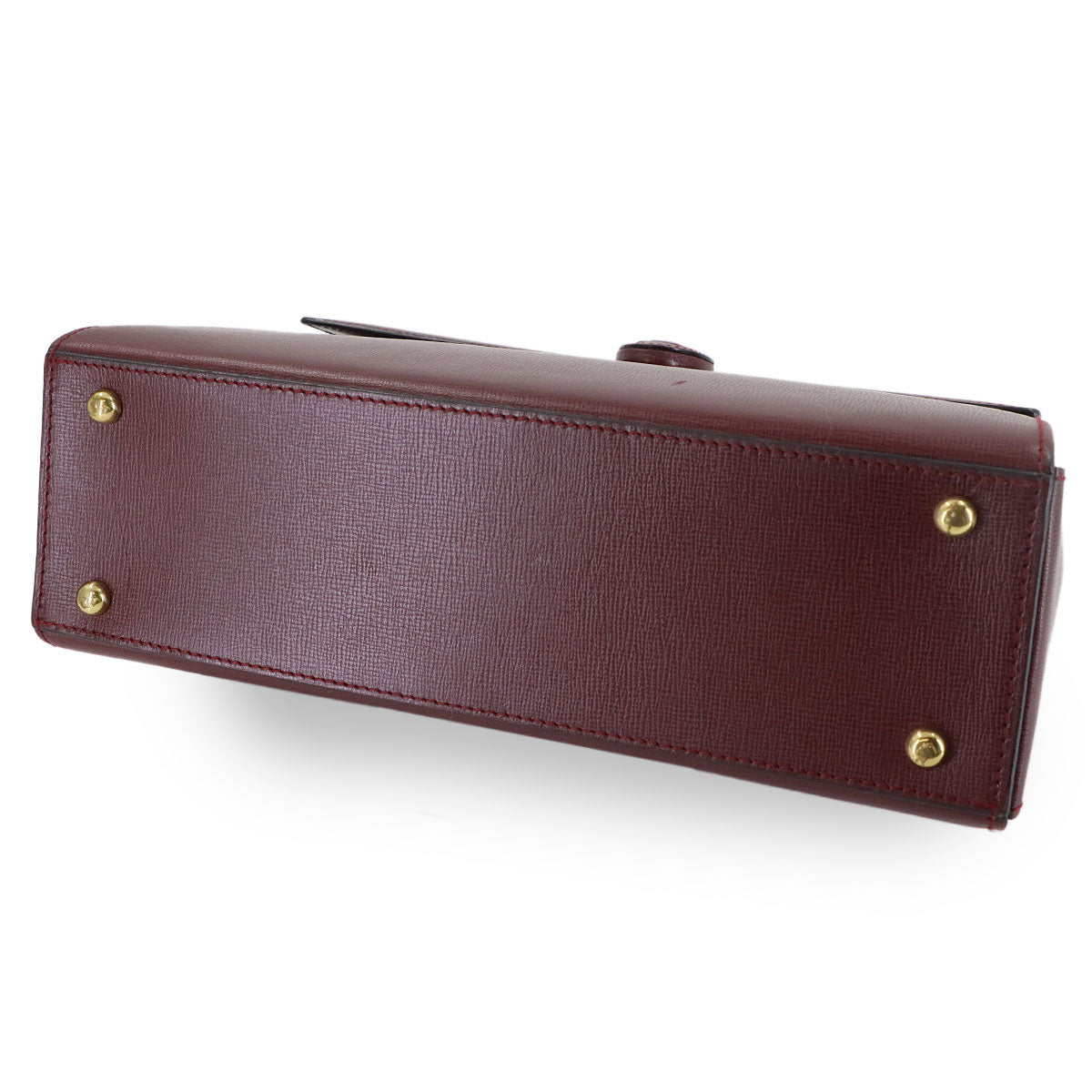 Must Hand Bag Leather Bordeaux Purse