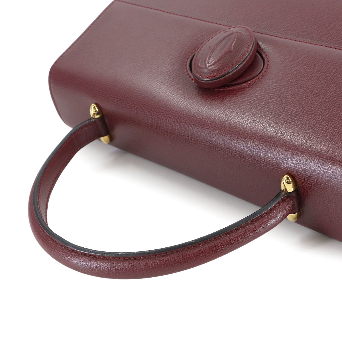 Must Hand Bag Leather Bordeaux Purse