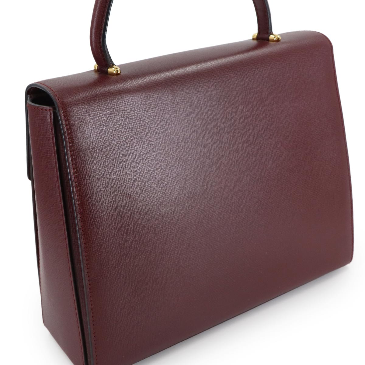 Must Hand Bag Leather Bordeaux Purse