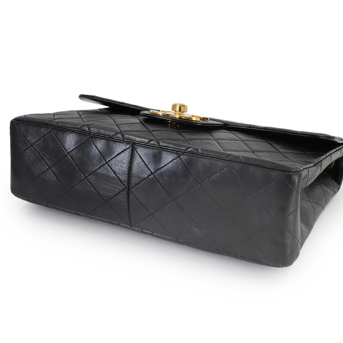 Matelasse 30 Chain Shoulder Bag Leather Black A04412 Vintage