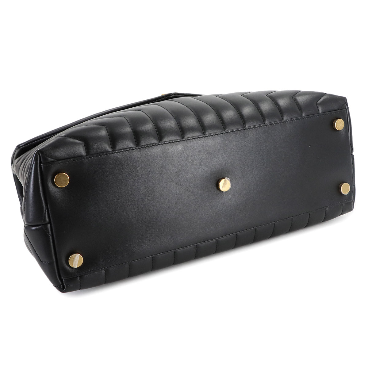 Loulou Large Shoulder Bag Leather Black 574947