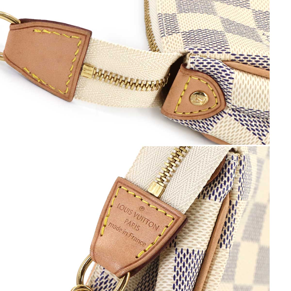 Damier Azur Eva 2way Hand Shoulder Bag N52214 Purse