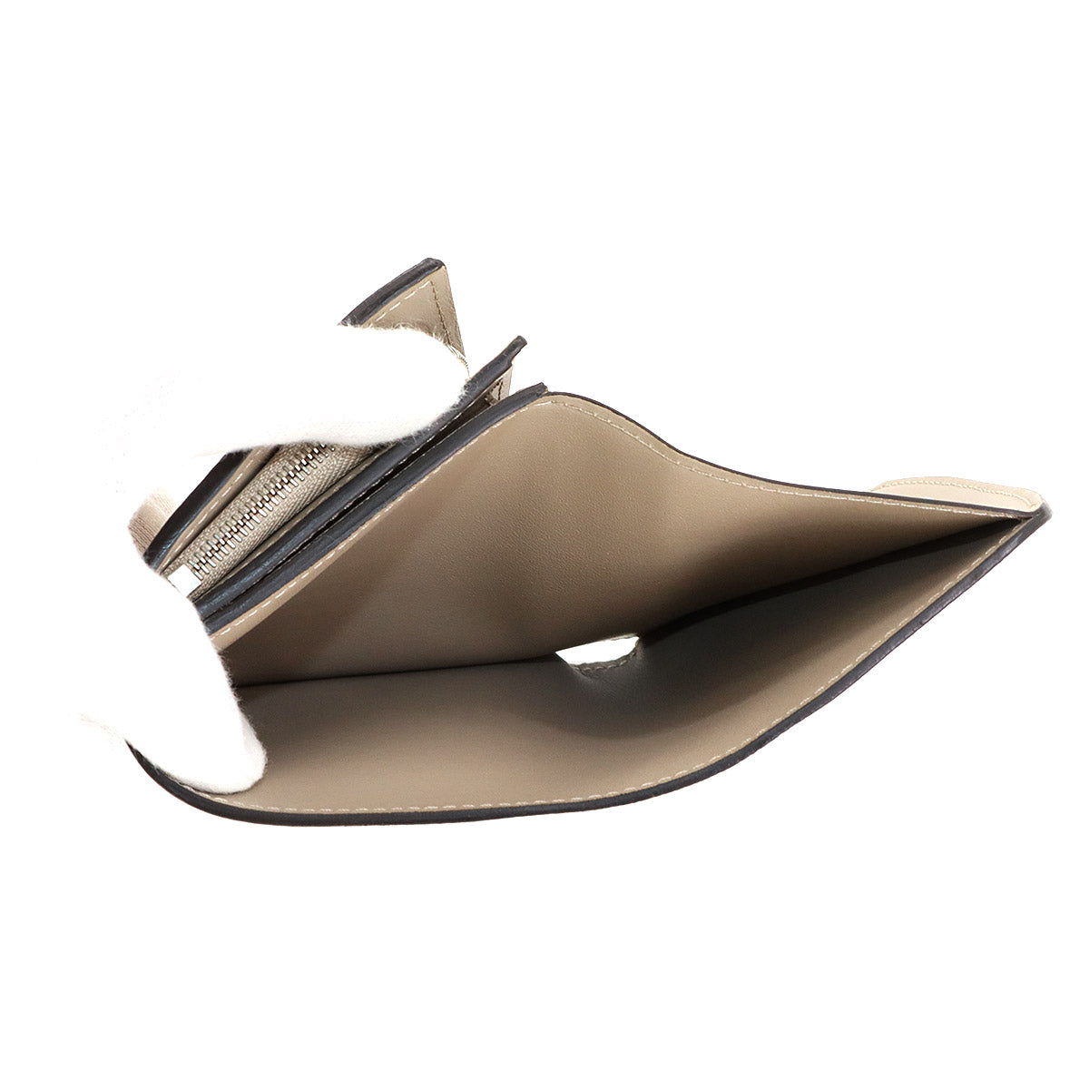 Mahina Iris Compact Wallet Leather Galet M62542