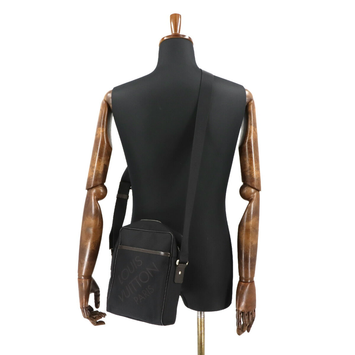 Damier Geant Citadin NM Shoulder Bag Noir M93223