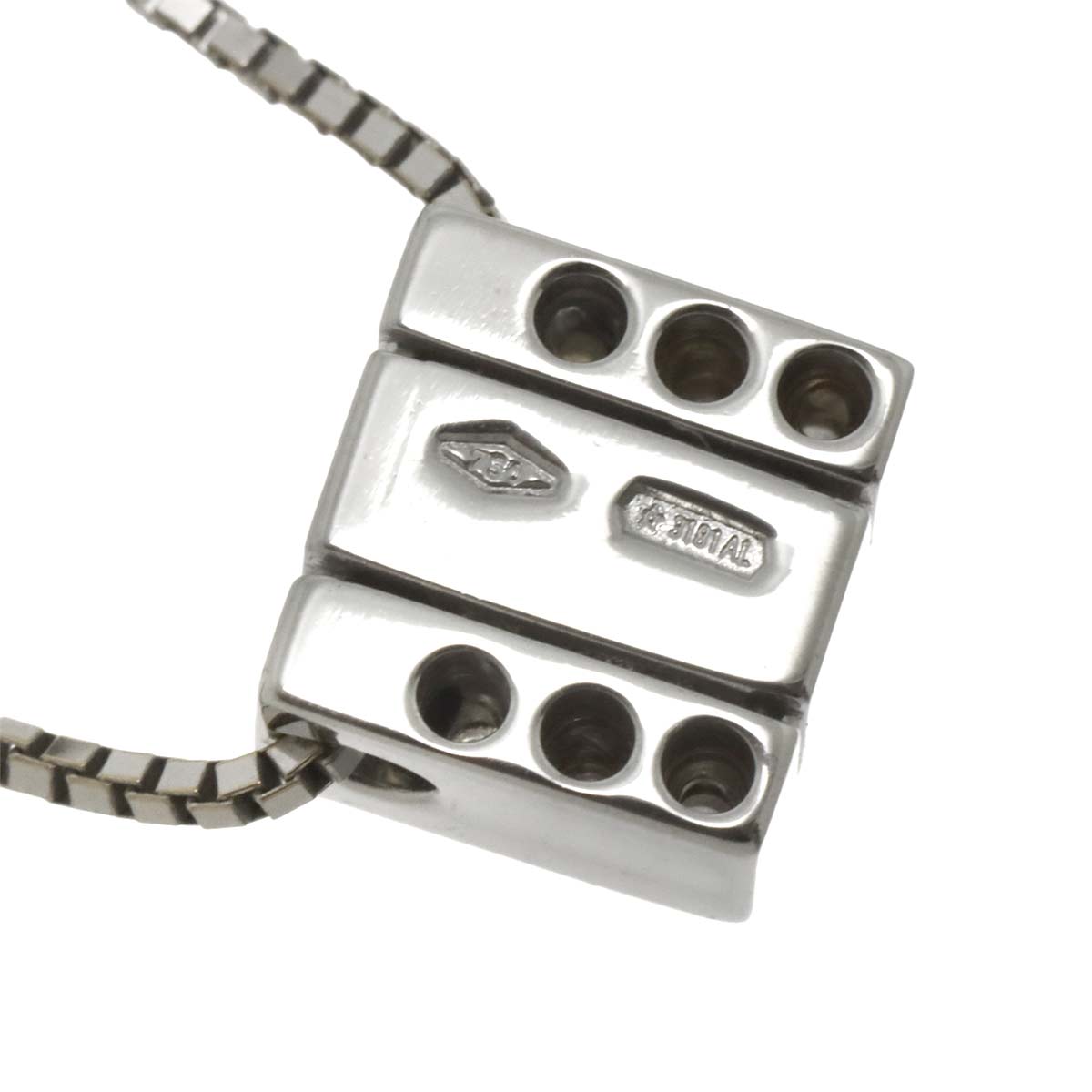 Belle Epoque Ruby Diamond Necklace 18K WG 750