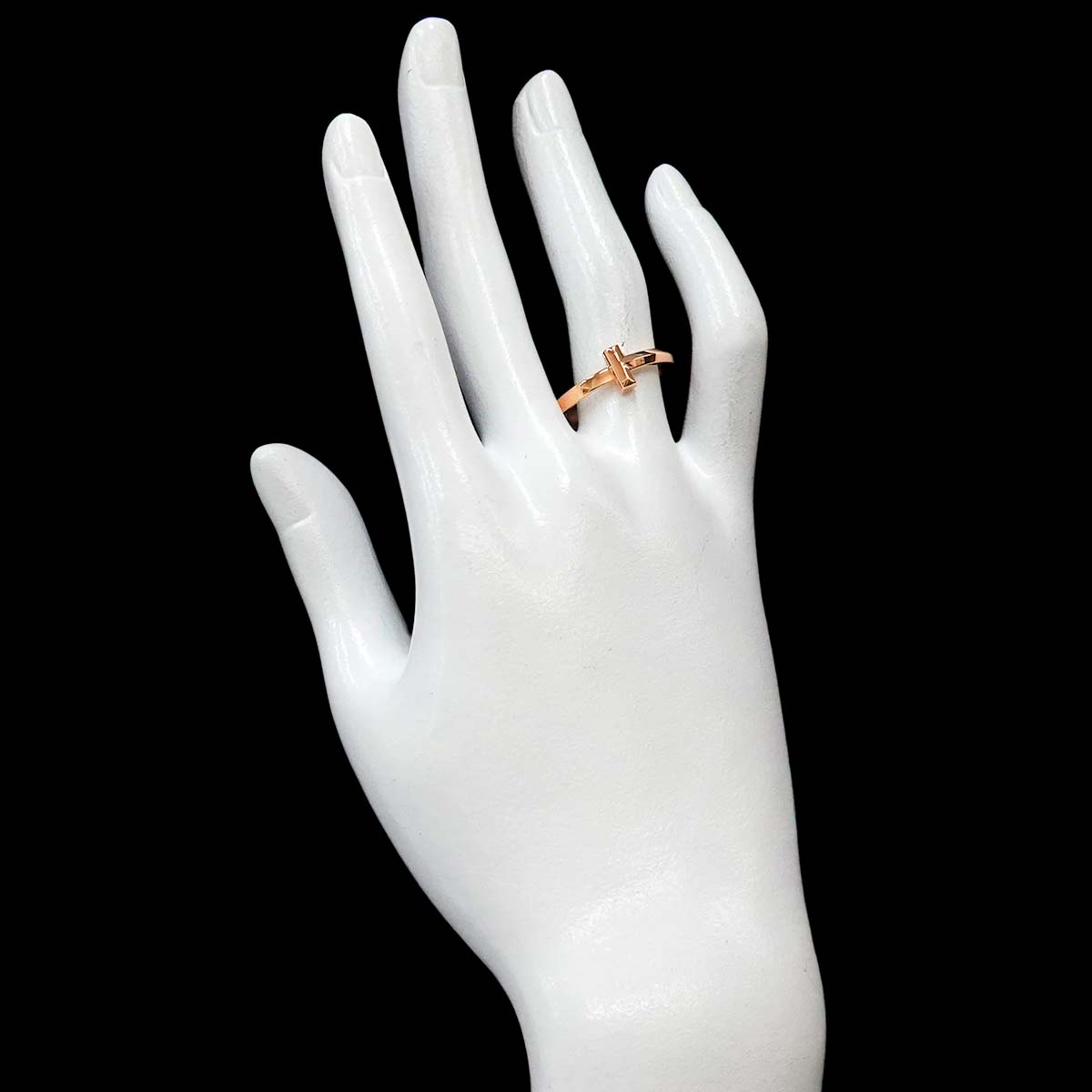 T One Ring 18K Pink Gold 750 size7.25(US)