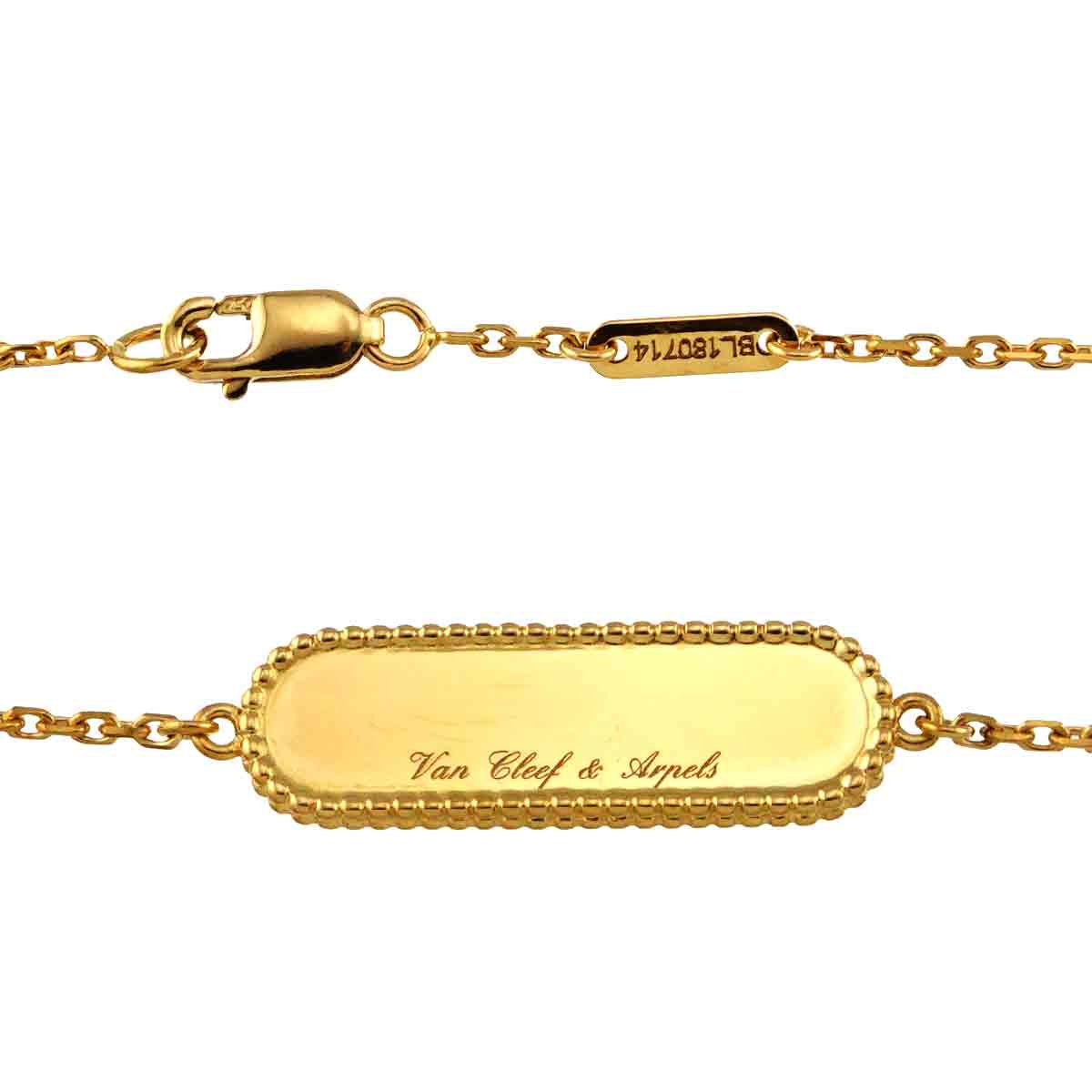 Sweet Alhambra MOP Bracelet 18K YG 750