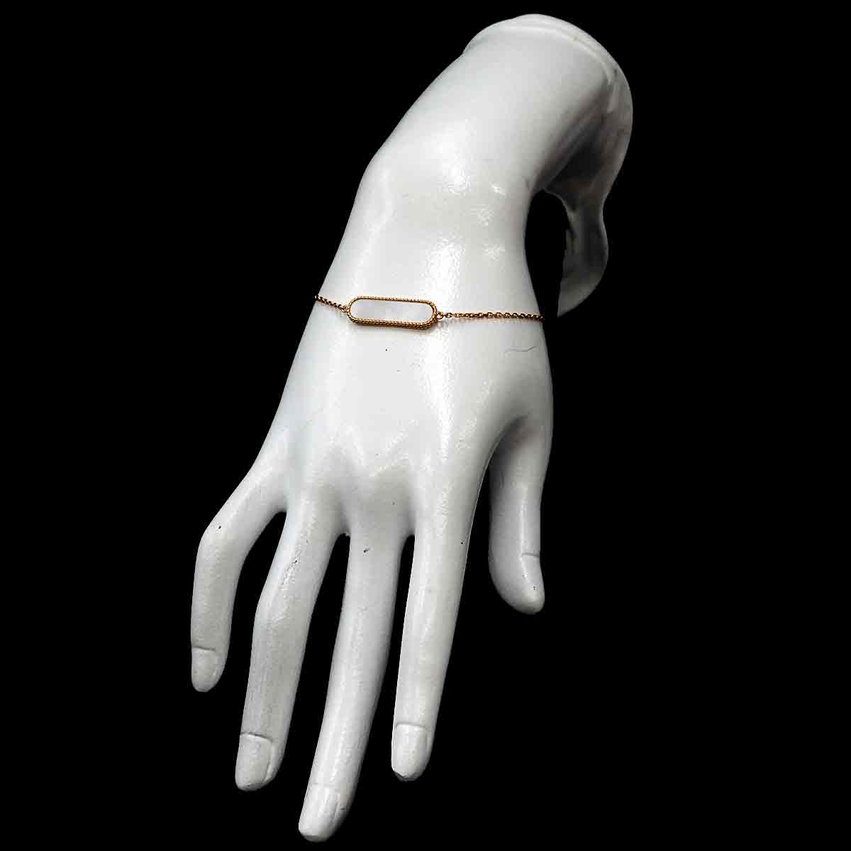 Sweet Alhambra MOP Bracelet 18K YG 750