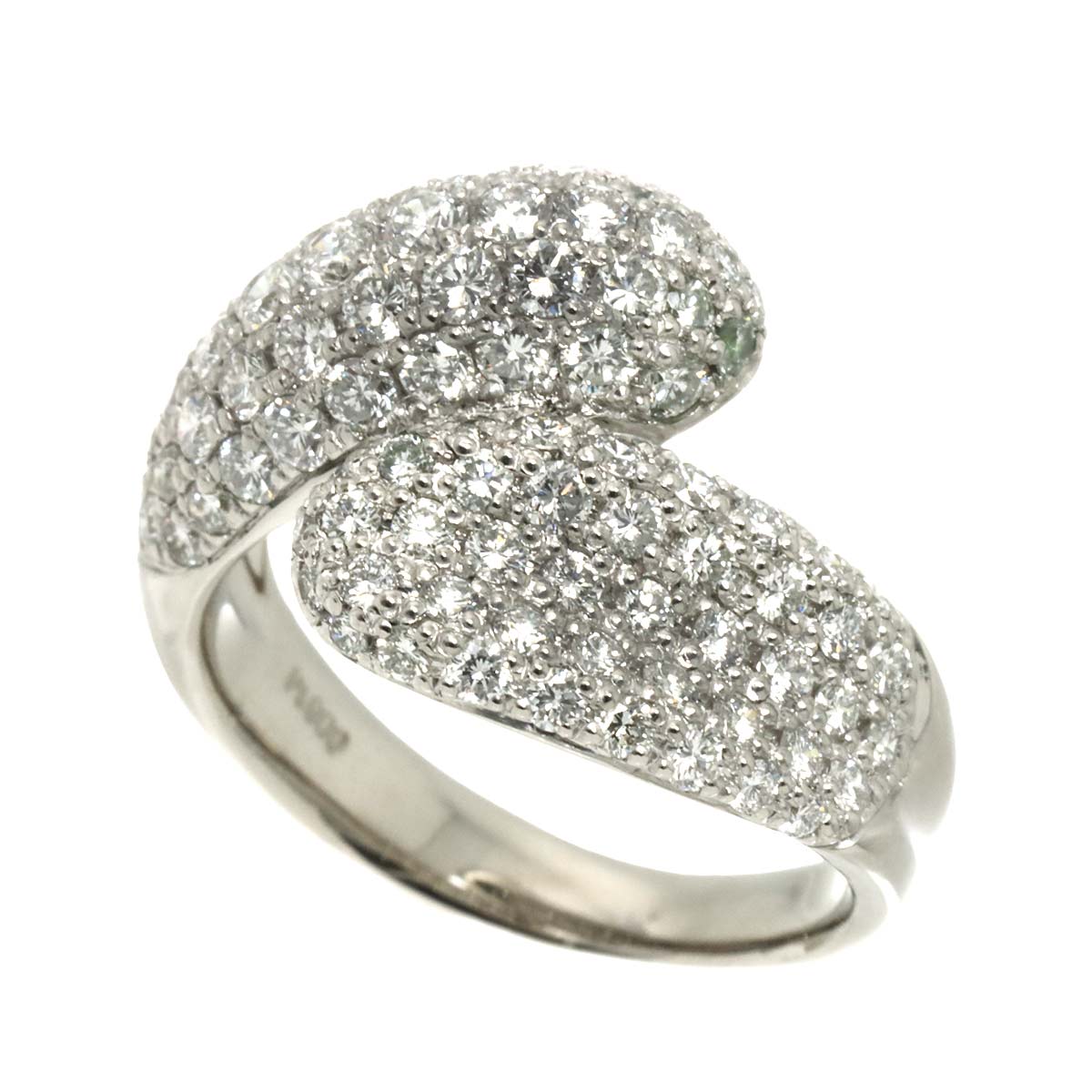 Diamond 2.33ct Ring Pt size7.5-7.75(US)