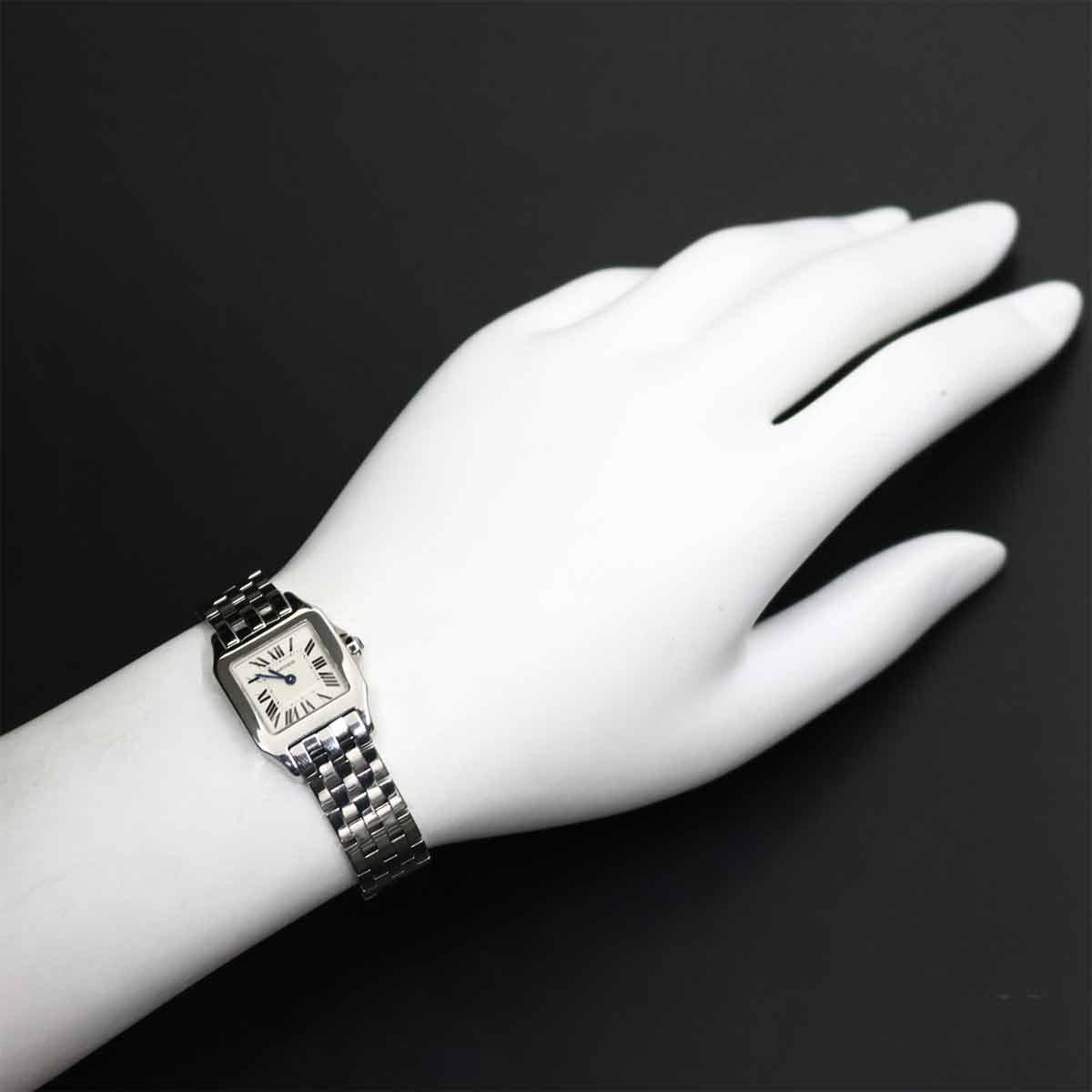 Santos Demoiselle SM W25064Z5 Quartz Cream Dial Ladies