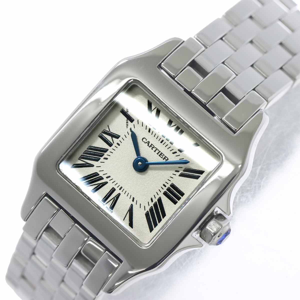 Santos Demoiselle SM W25064Z5 Quartz Cream Dial Ladies