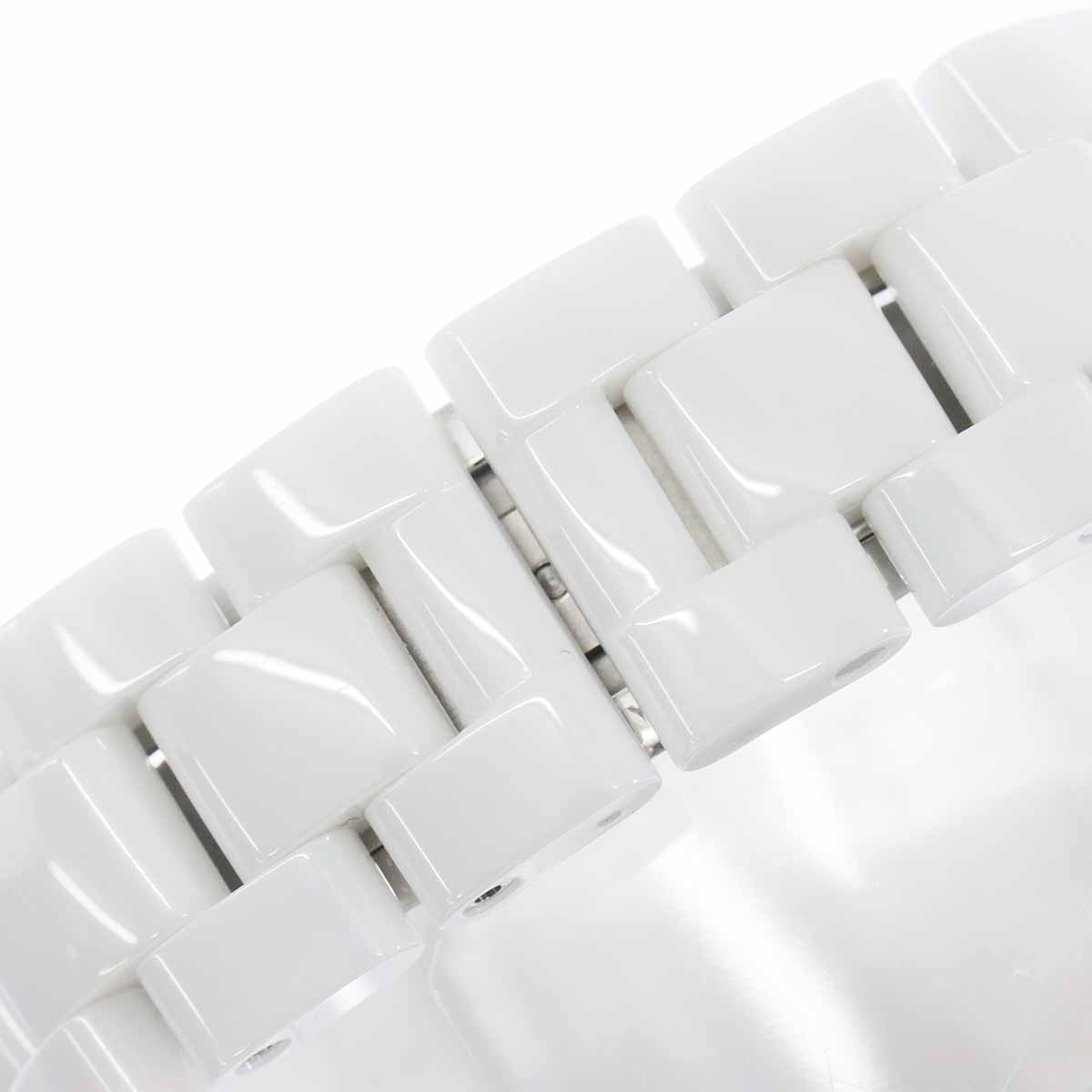 J12 Phase De Lune H3404 Moon Phase 38mm White Ceramic