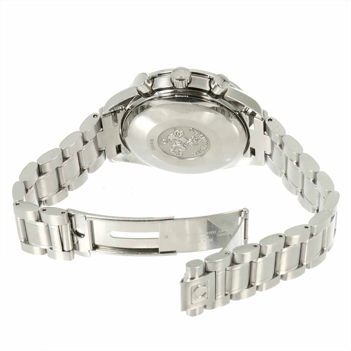 Speedmaster Date 3513 30 Chronograph Automatic Silver Dial Mens